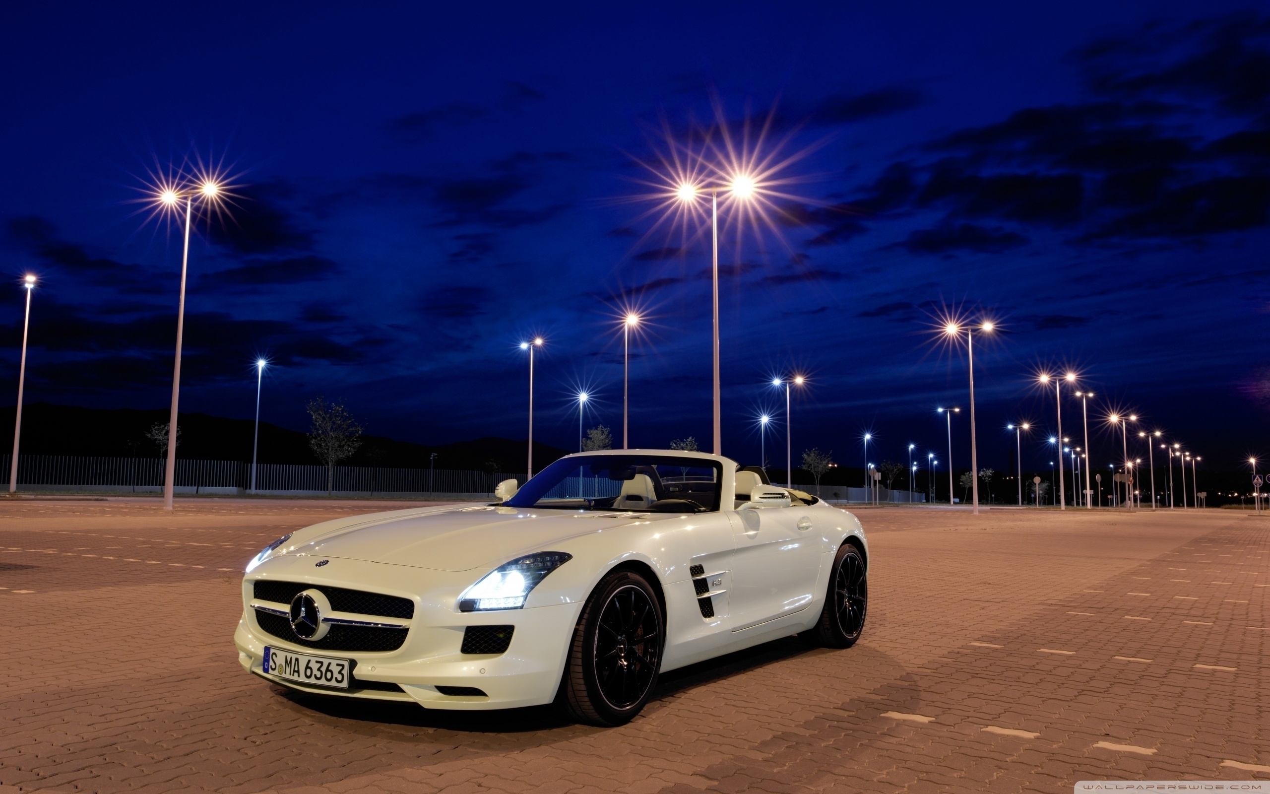 Mercedes Benz SLS белый Дубай