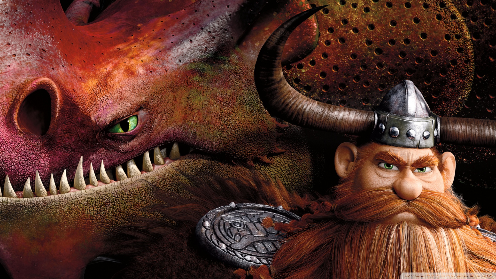 Download How To Train Your Dragon 2 Stoick and dragon... 